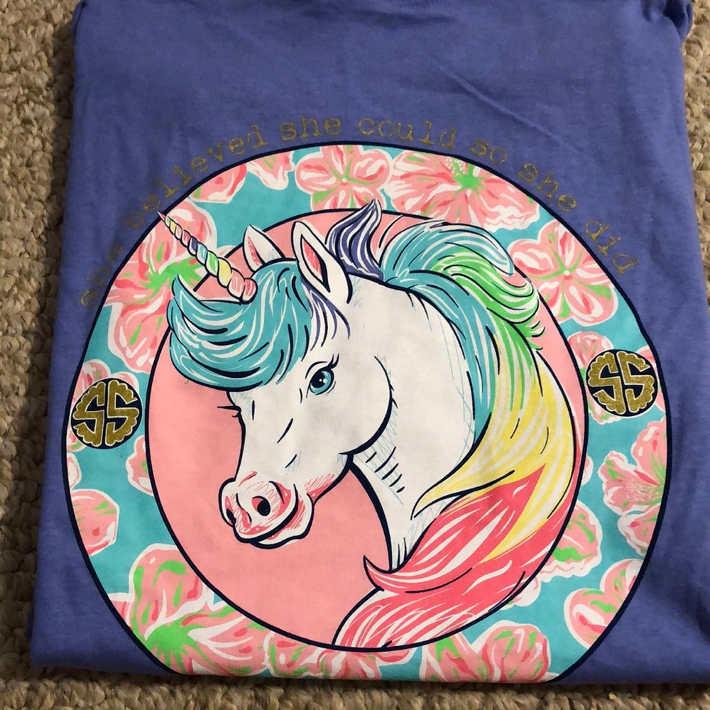 Simply southern unicorn shirt